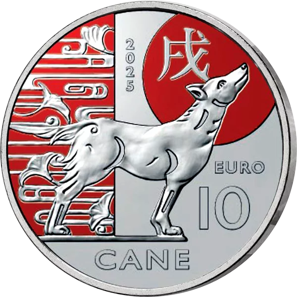 10 Euro San Marino Hund 2025