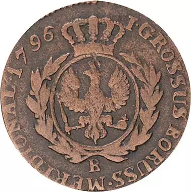 Groschen Brandenburg-Preußen König Friedrich Wilhelm II. 1796-1797