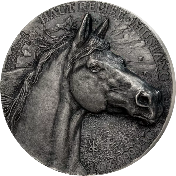 1.000 Francs CFA Elfenbeinküste The Big Five North America - Mustang 2026