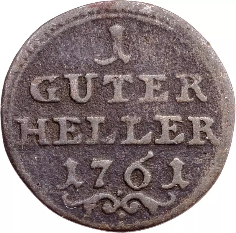 Guter Heller Bamberg Fürstbischof Adam Friedrich von Seinsheim 1761