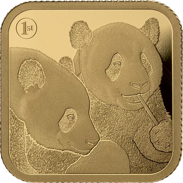 1.000 Francs CFA Gabun Panda 2025