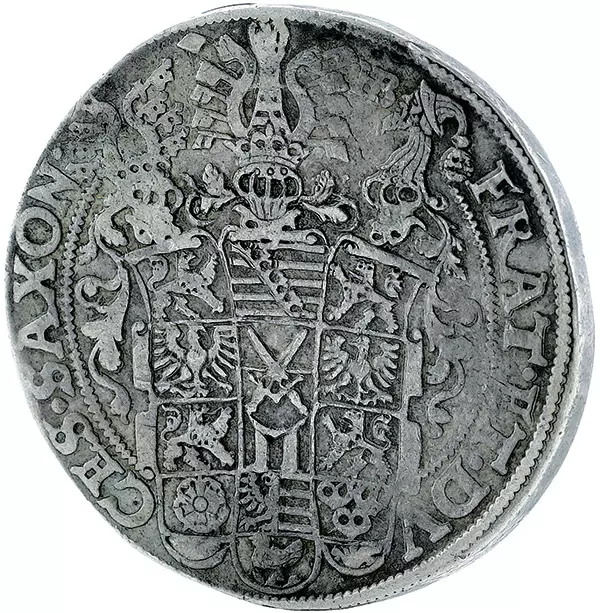Taler Sachsen Kurfürsten 1592-1601