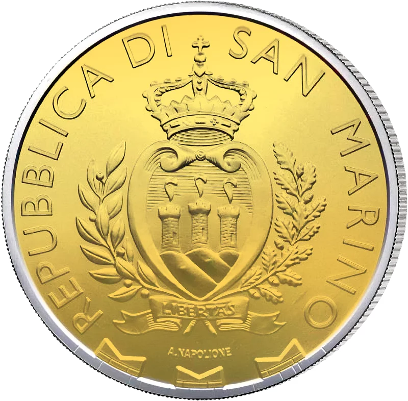 5 Euro San Marino Wanderfalke 2026 Triple Gold Edition