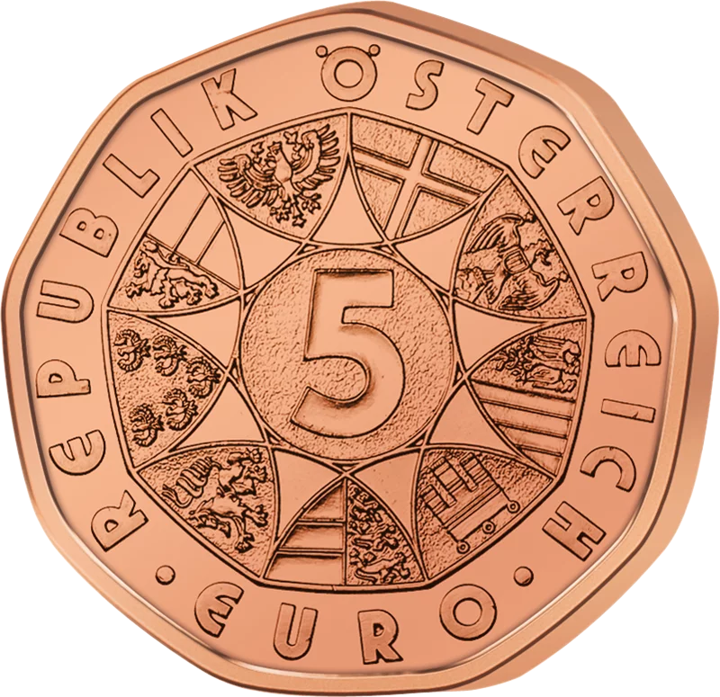 5 Euro Österreich Neujahrsmünze Die Fledermaus 2015