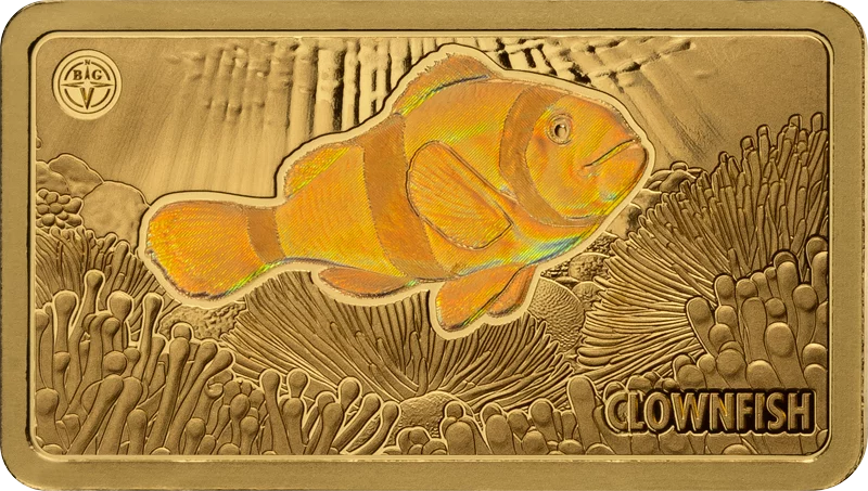 5 x 1/100 Unze Gold Big Five Great Barrier Reef 2025