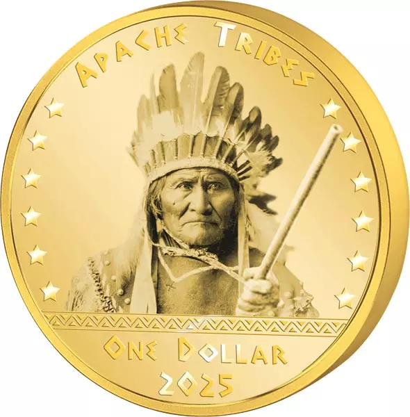 1 Cent - 1 Dollar Native American Kursmünzensatz der Apachen 2025