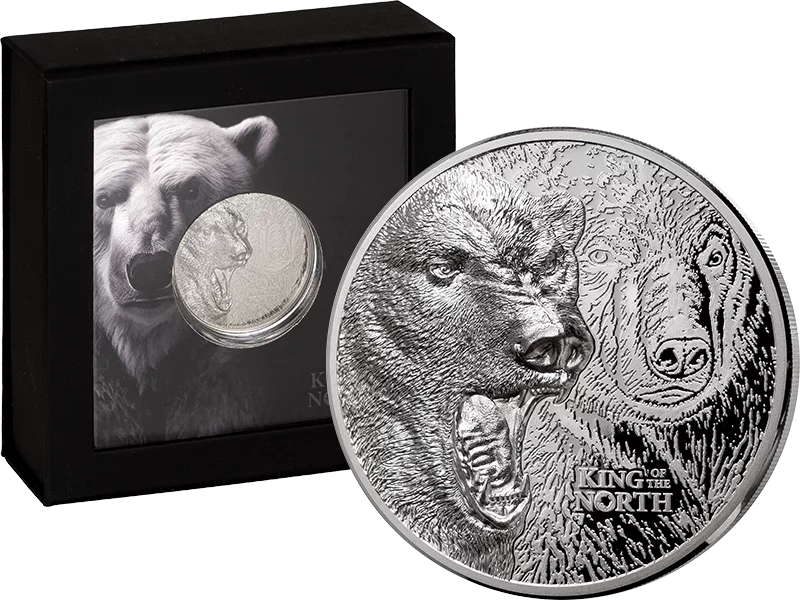 5 Dollars Cook-Inseln Polar Bear 2024