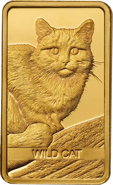 1 Gramm Goldbarren Schweiz Wild Cat