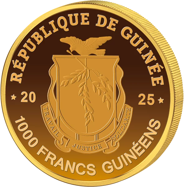1.000 Francs Guinea Technisches Hilfswerk 2025