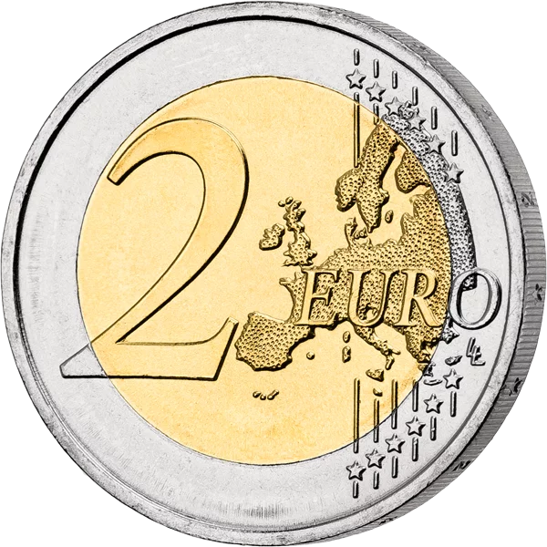 2 Euro Monaco Fürst Albert II. 2024