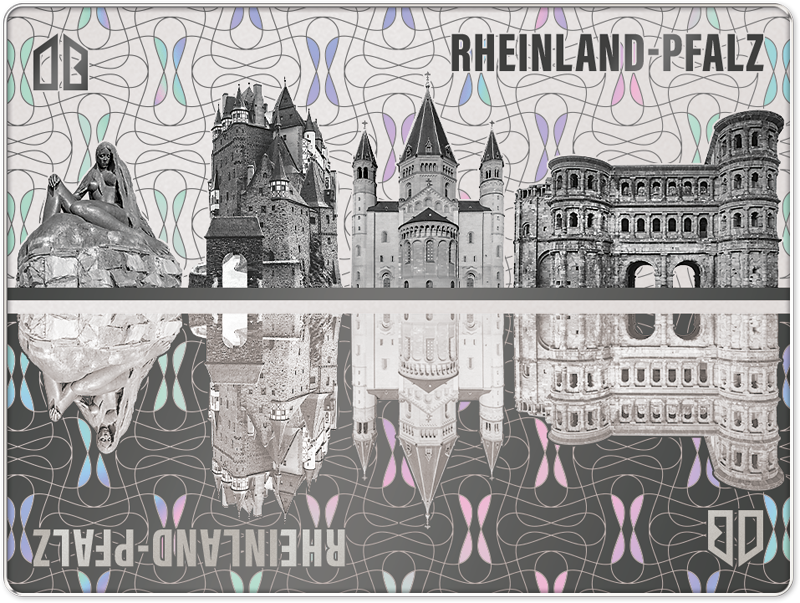 Platinbarren Deutsche Bundesländer Rheinland-Pfalz 2025