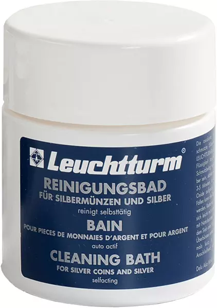 Münzreinigungs-Tauchbad für Silbermünzen