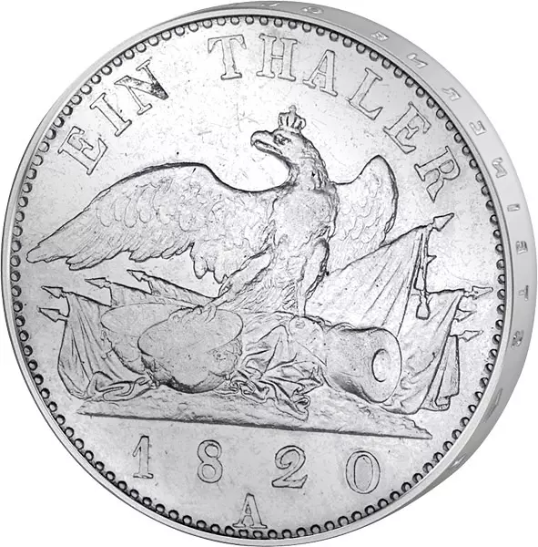 Taler Preußen König Friedrich Wilhelm III. 1816-1822