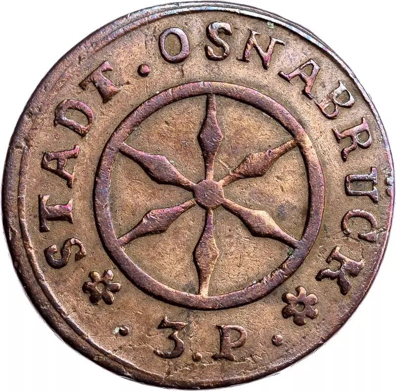 3 Pfennige Osnabrück Stadt 1805