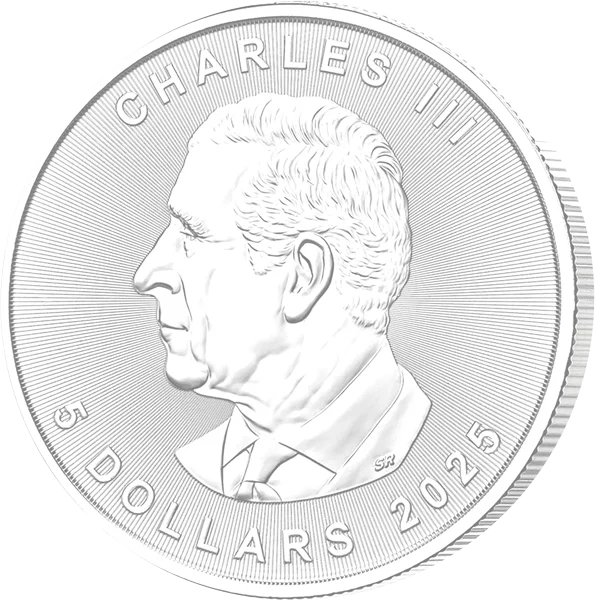 5 Dollars Maple Leaf 2025 mit Keramikveredelung