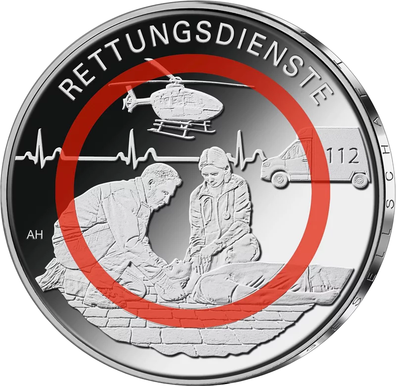 10 Euro BRD Rettungsdienste 2026