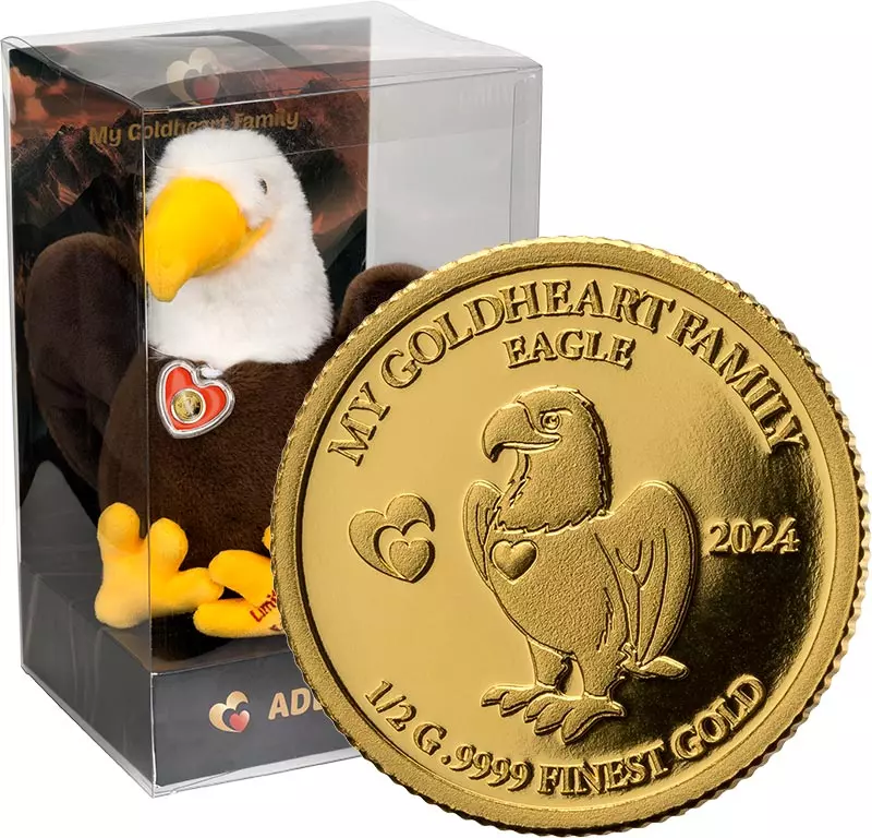 10 Dollars Salomonen My Goldheart Family - Adler Yari 2024