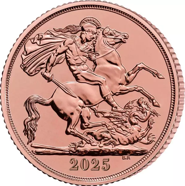 1/4 Sovereign Großbritannien 2025