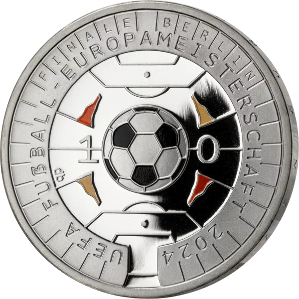 11 Euro BRD Silberbarren UEFA EURO 2024