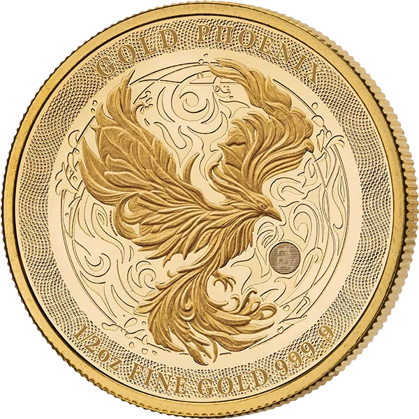 1/2 Unze Gold Niue Phoenix 2025