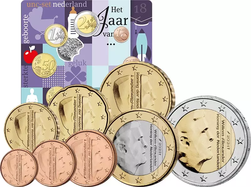 Euro-Kursmünzensatz Niederlande 2024