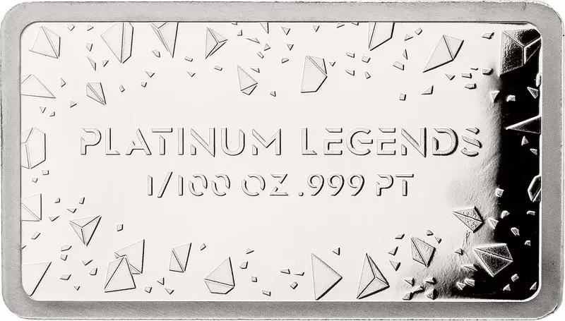 Platinbarren Platinum Legends - Kiwi