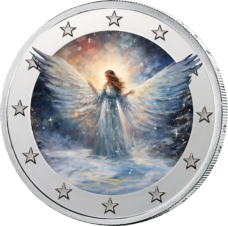 2-Euro-Künstlerausgabe Schutzengel