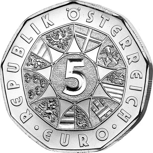 5 Euro Österreich Ostermünze - Auf dem Weg 2024