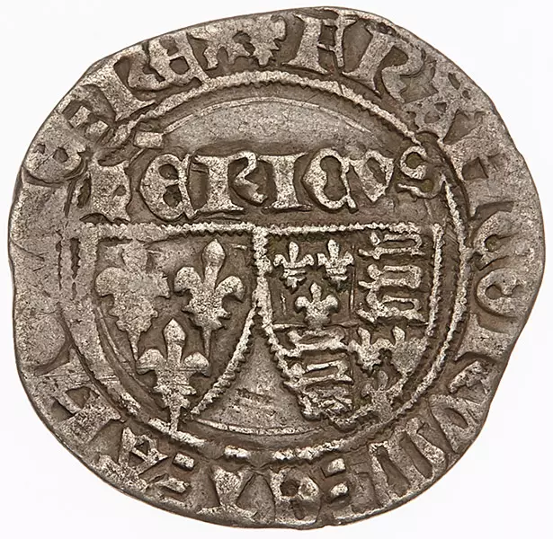 Blanc aux ecus Frankreich König Heinrich VI. von Lancester