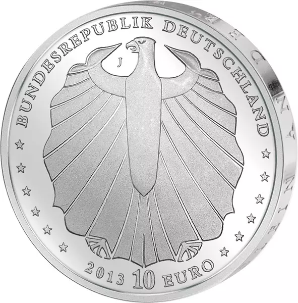 10 Euro BRD Grimms Märchen Schneewittchen 2013 Stempelglanz
