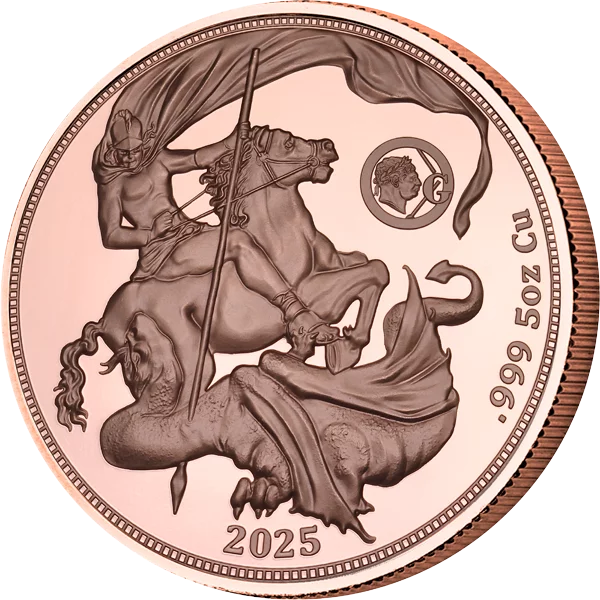 5 Cedis Ghana St. George and Dragon 2025