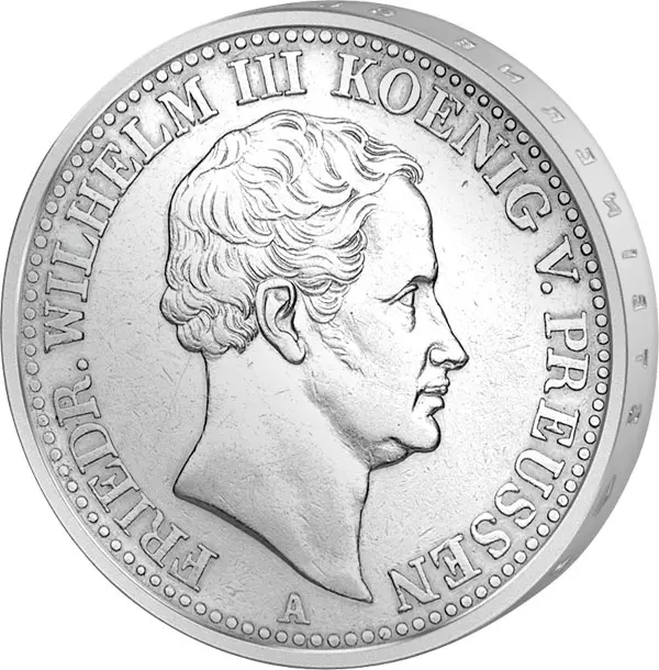 Ausbeutetaler Preußen König Friedrich Wilhelm III. 1829-1840