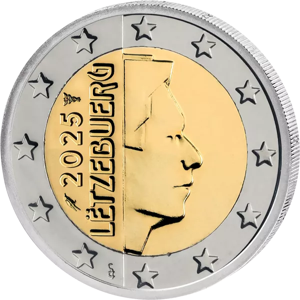 Doppelnumisbrief Luxemburg Thronwechsel 2025/2026