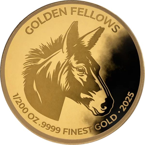 1.500 Francs Togo Golden Fellows - Esel 2025
