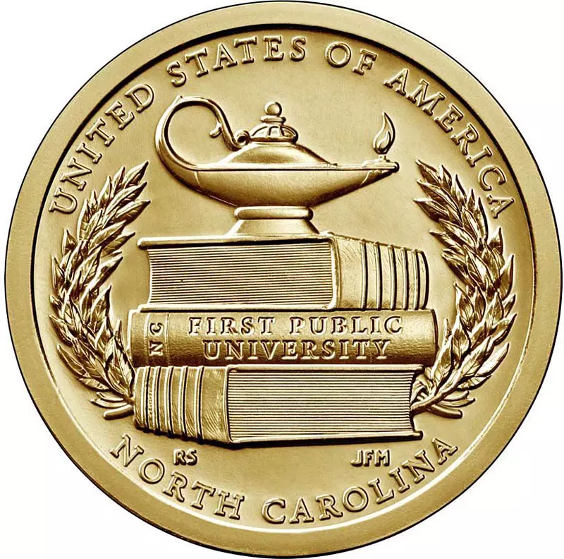 1 Dollar USA American Innovation - North Carolina 2021
