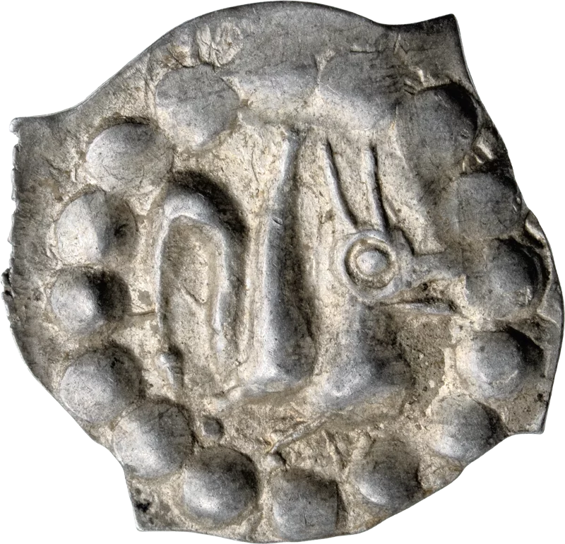 Pfennig Breisgau Lindwurmfennig ca. 1280
