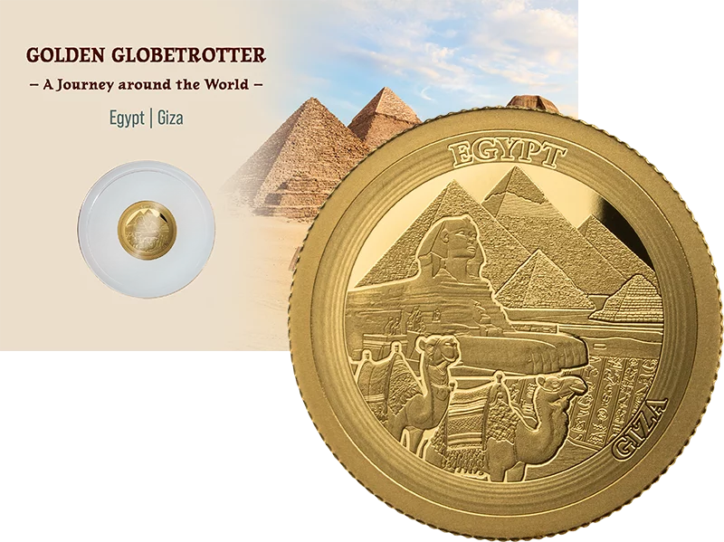 1.000 Francs Gabun Golden Globetrotter - Kairo 2026