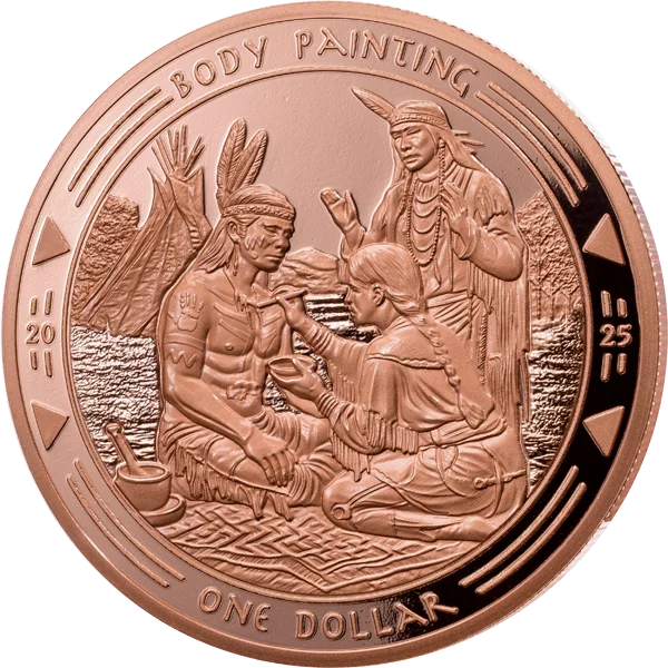 1 Dollar Oglala-Lakota-Siuox Legacy of Sioux - Body Paint 2025