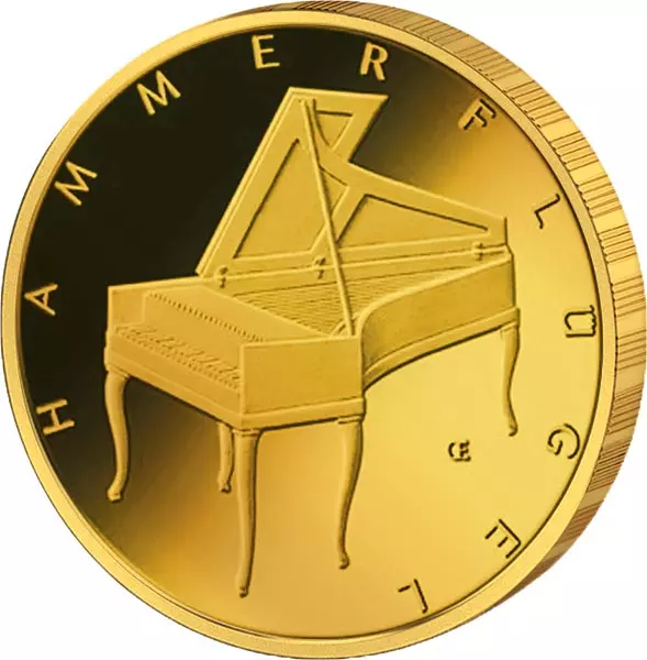 50 Euro BRD Musikinstrumente Hammerflügel 2019