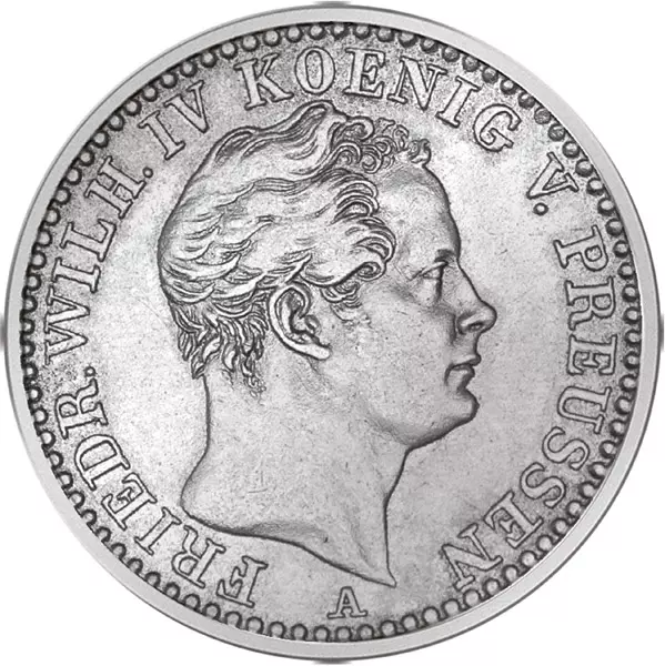 1/6 Taler Preußen König Friedrich Wilhelm IV. 1841-1852