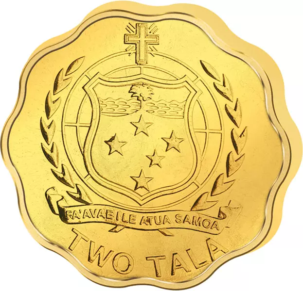 10 Sene - 2 Tala Kursmünzensatz Samoa 2011