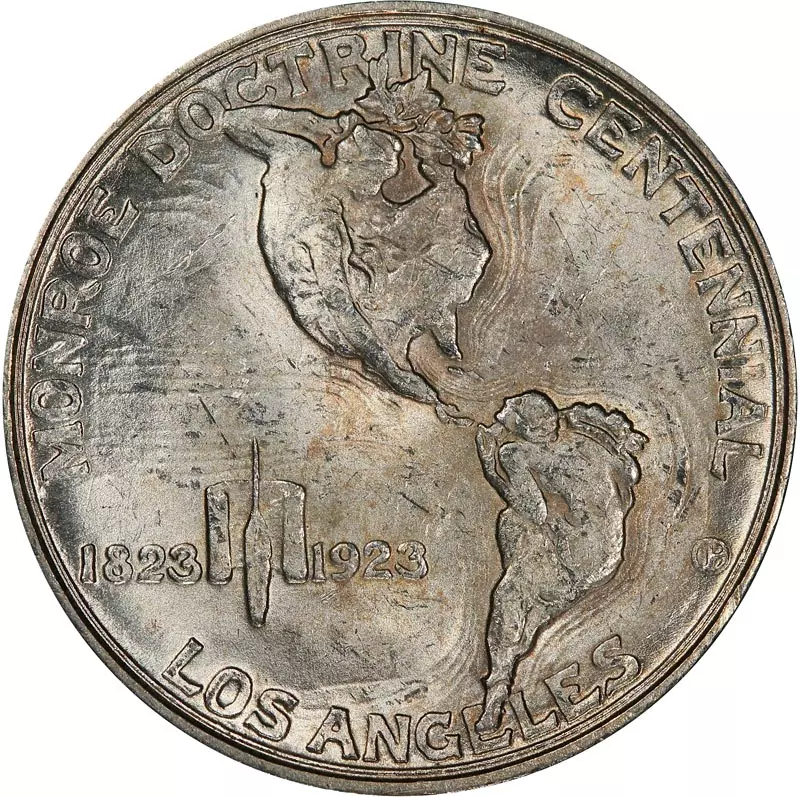 1/2 Dollar USA Monroe Adams 1923