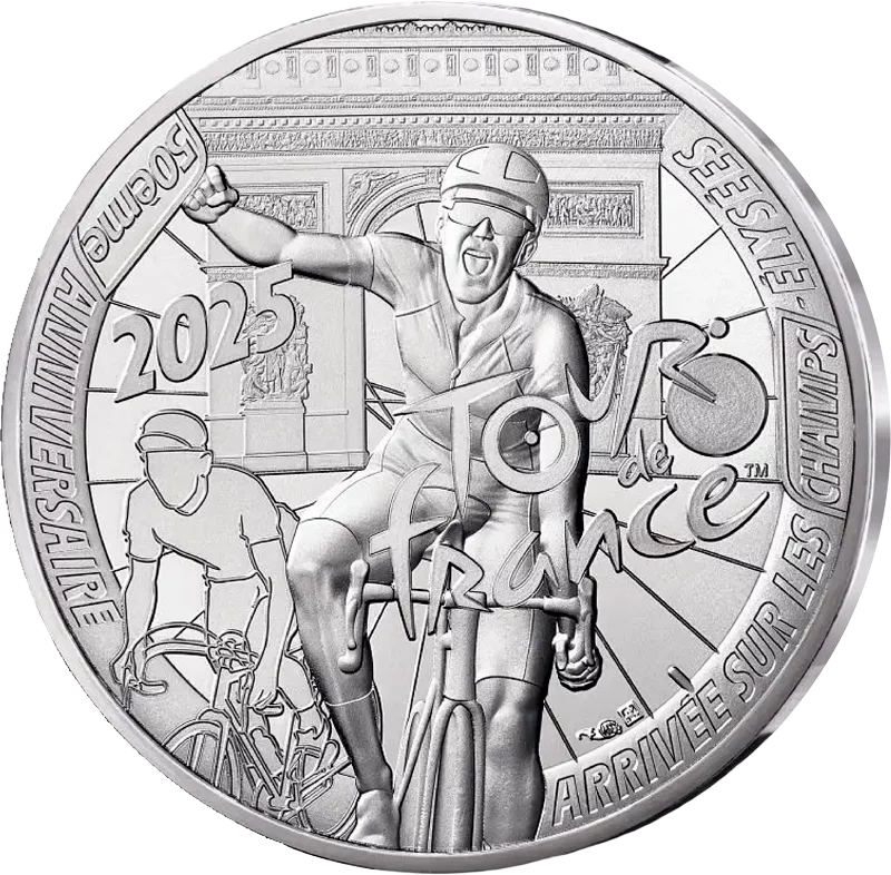 10 Euro Frankreich Tour de France 2025