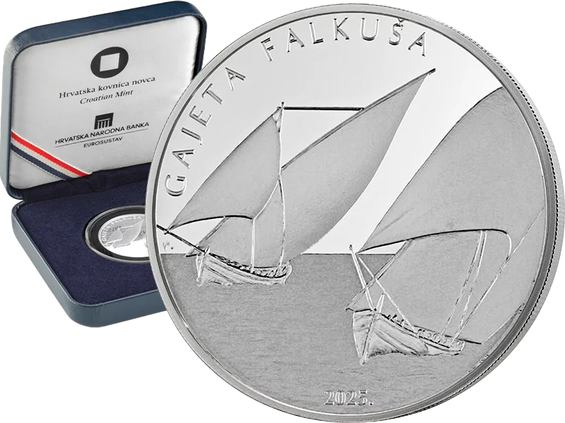 4 Euro Kroatien Insel Vis - Gajeta Falkuša 2025