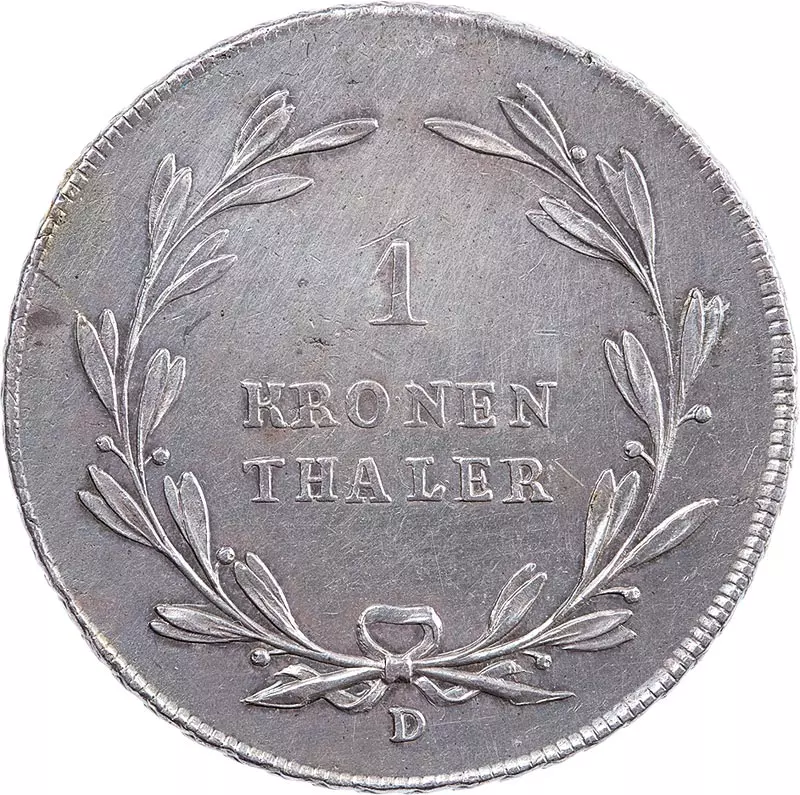 Kronentaler Baden Großherzog Karl Ludwig Friedrich 1814 - 1819
