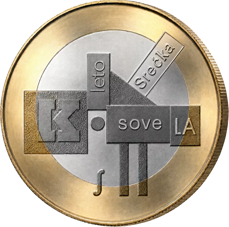 3 Euro Slowenien Jahr des Dichters Srečko Kosovel 2026