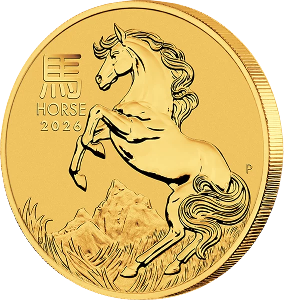 1/4 Unze Gold Australien Jahr des Pferdes 2026