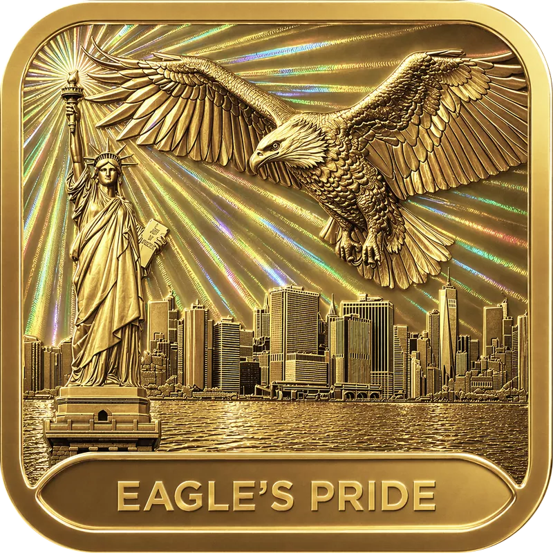 1.000 Francs Gabun Eagles Pride - Freiheitsstatue 2026
