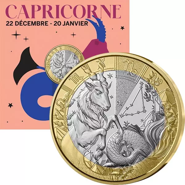 5 Euro Frankreich Sternzeichen - Steinbock