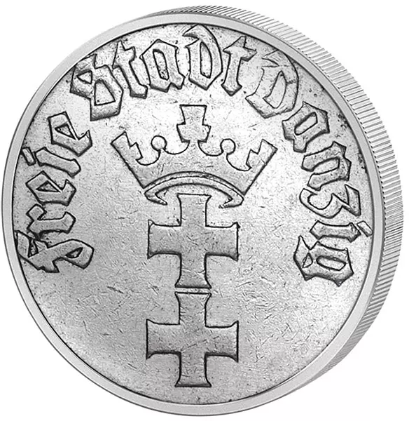 1/2 Gulden Freie Stadt Danzig 1932